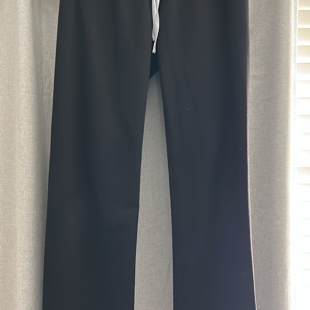 Figs Black straight leg